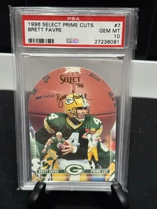 1996 Select Prime Cuts Brett Favre - PSA 10 - SP - Picture 1 of 1