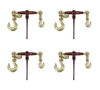 MYTEE PRODUCTS Heavy Duty Ratchet Load Binder w/ 1/2" Grab Hook & 5/8" Slip Hook - 1/2" Grab...