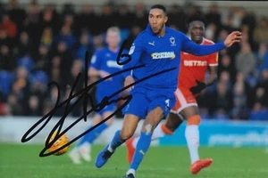 TERELL THOMAS HAND SIGNED AFC WIMBLEDON 6X4 PHOTO 4. - Picture 1 of 1
