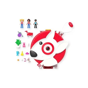 NEU Polly Pocket TARGET BULLSEYE ADVENTURE exklusives Spielset Neu mit Etikett Puppe Mini Spielzeug - Bild 1 von 3