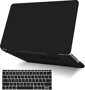 13" Matte Black Hard Case Protector for 2021 MacBook Air A1932 / A2179 - Picture 1 of 7