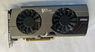 MSI GeForce GTX 560 Ti 448 Twin Frozr III 1280MB GDDR5 PCI-e Video Card ~ - Image 1 of 4