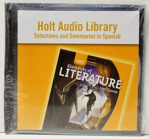 HOLT AUDIO LIBRARY ELEMENTS OF LITERATURE SPANISH FIRST COURSE GRADE 7 CD-ROM - Picture 1 of 2