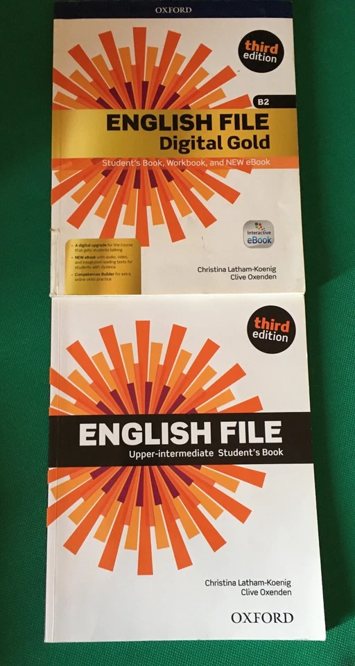 ENGLISH FILE B2 DIGITAL GOLD E ENGLISH FILE OXFORD LOTTO - Immagine 1 di 1