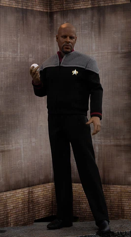 =/= NEW =/= Licensed Star Trek: Deep Space Nine CAPT Sisko 1/6 Scale Figure Cover