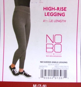 NWT - NoBo No Boundaries Black High Rise Ankle Leggings, Medium ( 7-9 ), SOFT - Picture 1 of 6