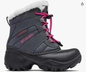 Columbia Girls Size 10 - Rope Tow III Toddler Waterproof Insulated Snow Boots - Picture 1 of 9
