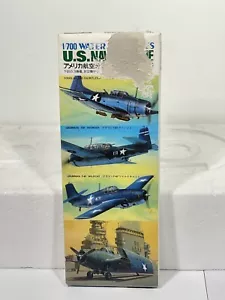 Hasegawa Waterline Series U.S. Naval Plane - 1/700 Scale Sealed - New Open Box - Picture 1 of 11