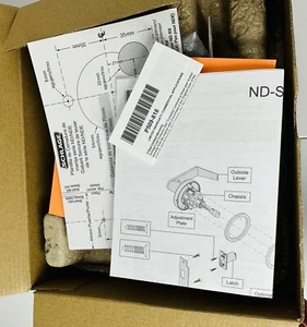 Bloqueo de palanca cilíndrico Schlage ND80BD SPA 626 13-247 cromo satinado 10-025 sin SFIC - Imagen 1 de 5