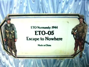 WOW EXTREMADAMENTE RARO Viejo Noroeste Día D Eto05 EE. UU. 1st Inf Dv LE300 King & Country - Imagen 1 de 2