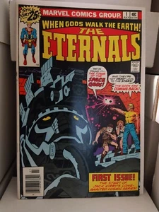The Eternals #1, Kioskausgabe, super schönes Exemplar! Bagged & boarded 4mil Mylar - Bild 1 von 6