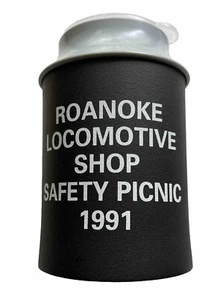 1991 Norfolk Southern Railroad Roanoke tienda de locomotoras taza coolie de seguridad - Imagen 1 de 4