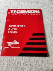 '05 Tecumseh TC TM Series 2 Cycle Engine Technician Repair Service Manual 740109 - Picture 1 of 2