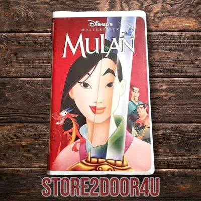 Disney's Mulan VHS Clamshell Walt Disney Masterpiece Collection Foto 1 de 4