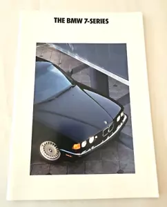 1991 BMW 7er E32 Verkaufsbroschüre 735i 735iL US Detailkatalog 735 - Bild 1 von 4