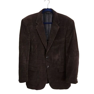 Chaqueta Deportiva Gianni Cellini Marrón Algodón Pana Talla 40R Foto 1 de 4