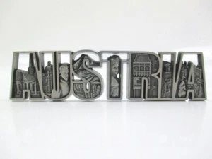 Österreich Magnet Metall Buchstaben Austria Wien Stephansdom Sissy Innsbruck - Bild 1 von 5