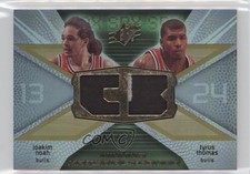 2008-09 SPx Winning Materials Combo /25 Joakim Noah Tyrus Thomas #WMC-TN Patch