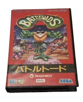sega mega drive battletoads   japan - Image 1 of 4