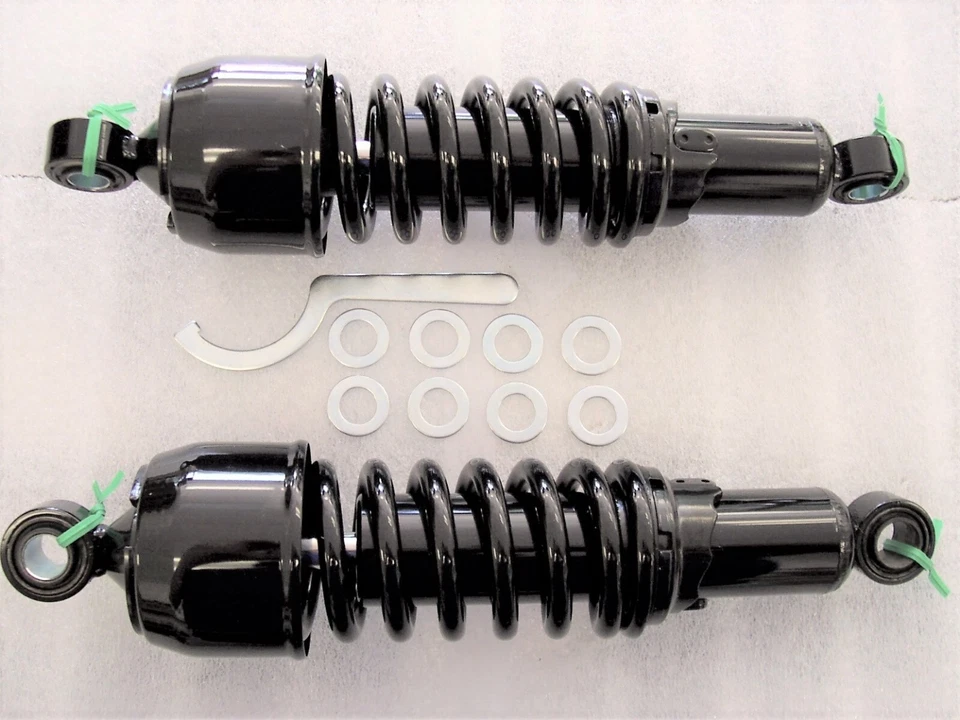 Amortiguadores Bobber cortos negros Kawasaki VN1600 Vulcan Classic 11,5" Foto 1 de 1