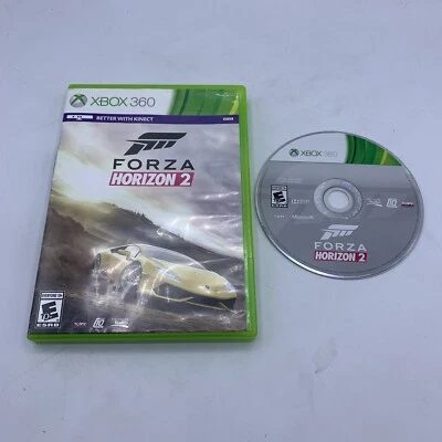 Forza Horizon 2 (Microsoft Xbox 360, 2014) No Manual Tested - Image 1 of 4