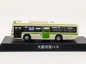 Kyosho [Osaka City Bus ISUZU ERGA 1:150 Minicar with pedestal from Japan - Picture 1 of 7