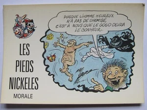 04F59 Cartolina cpsm Illustratore Pellos Umoristica - I Piedi Nichelato - Imagen 1 de 2