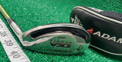 Adams golf Idea Tech 23degree A2 iron 4 Hybrid Aldila NV Hybrid Graphite w/cover - Image 1 of 4
