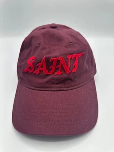 Cappello berretto baseball Kaney West Applique logo Saint Pablo rosso uomo adulto taglia unica - Foto 1 di 6