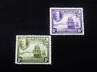 nystamps British Antigua Stamp # 73.74 Mint OG H         Y31y1624