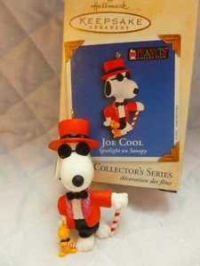 Hallmark Joe Cool, Spotlight on Snoopy sexto en serie, Peanuts, 2003, nuevo en caja B1 - Imagen 1 de 6