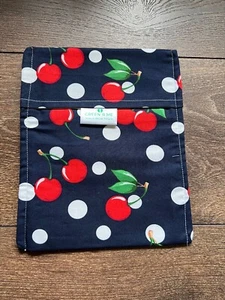 Reusable Eco Friendly Sandwich Wrap/ Bag Featuring Cherries - Picture 1 of 6