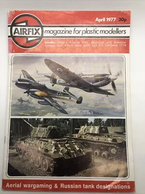 Airfix April 1977 aerial wargaming & russian tank designations free shipping  - Image 1 of 4