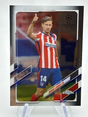 Marcos Llorente 2020-21 Topps Chrome UEFA Champions League #54 Atlético Madrid - Image 1 of 2
