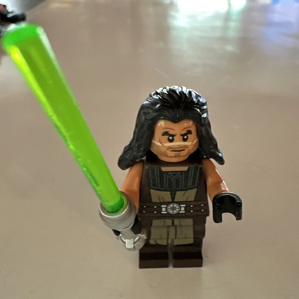 AUTHENTIC LEGO Quinlan Vos Minifigure - 75151 Star Wars Jedi - Clone Turbo Tank - Image 1 of 4