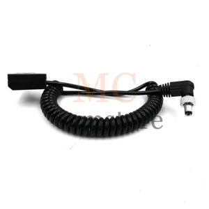 Universal Coiled Cable D-Tap To DC 5.5* 2.5mm Right Angle w/ Lock For Monitor - Picture 1 of 6