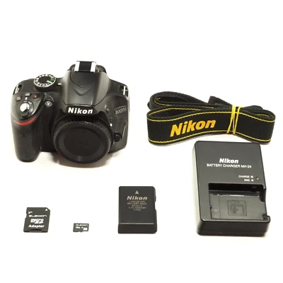 [Excellent!!] Nikon D3200 24.0 MP DSLR camera body (Only) set - Image 1 of 4