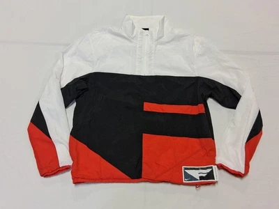 Chaqueta de baloncesto Nike Flight cortavientos para hombre grande L media cremallera pulóver Foto 1 de 4