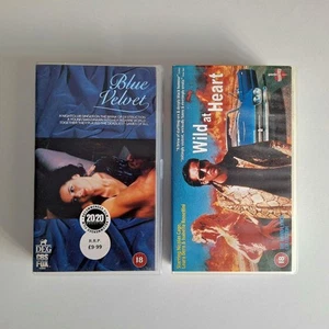 2 x David Lynch Filme VHS Blue Velvet and Wild At Heart Videokassetten - Bild 1 von 11