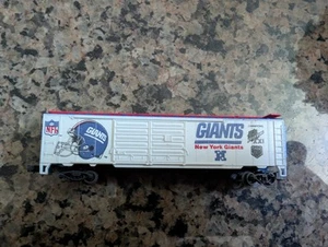 NFL N Scale Box Car Super Bowl Lot Rare  New York Giants - Picture 1 of 1