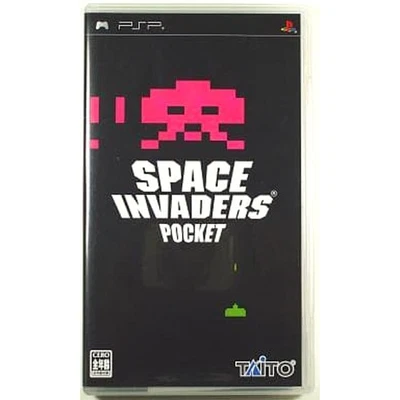 Space Invaders Pocket PlayStation Portable PSP NTSC-J CIB - Image 1 of 4