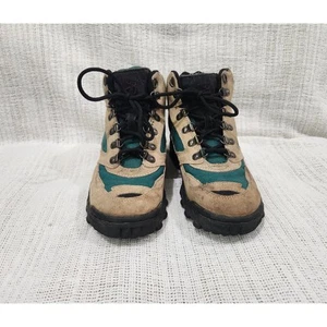 Brooks Women's Vintage Hiking Boots Size 9 US – Suede Leather Trail Shoes - Picture 1 of 10