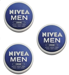 3x 150ml Nivea Creme for Men für Gesicht, Körper, Hände skin for Men - Bild 1 von 1