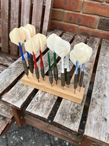 Five Sets Of Vintage Brass Darts With Stems - Picture 1 of 8