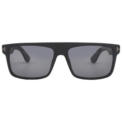 Gafas de sol para hombre Tom Ford Philippe polarizadas Smoke Browline FT0999-N 02D 58 Foto 1 de 4