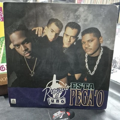 Proyecto Uno ‎– Esta Pegao - Latin, Merengue, Hip-House, Colombia, 1995 (VG+) - Image 1 of 4