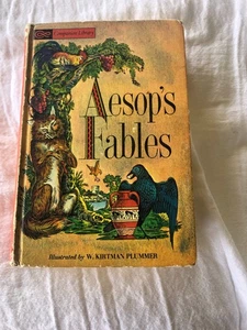 Aesop’s Fables & Arabian Nights 2 in 1 Hardcover Companion Library 1963 - Bild 1 von 5