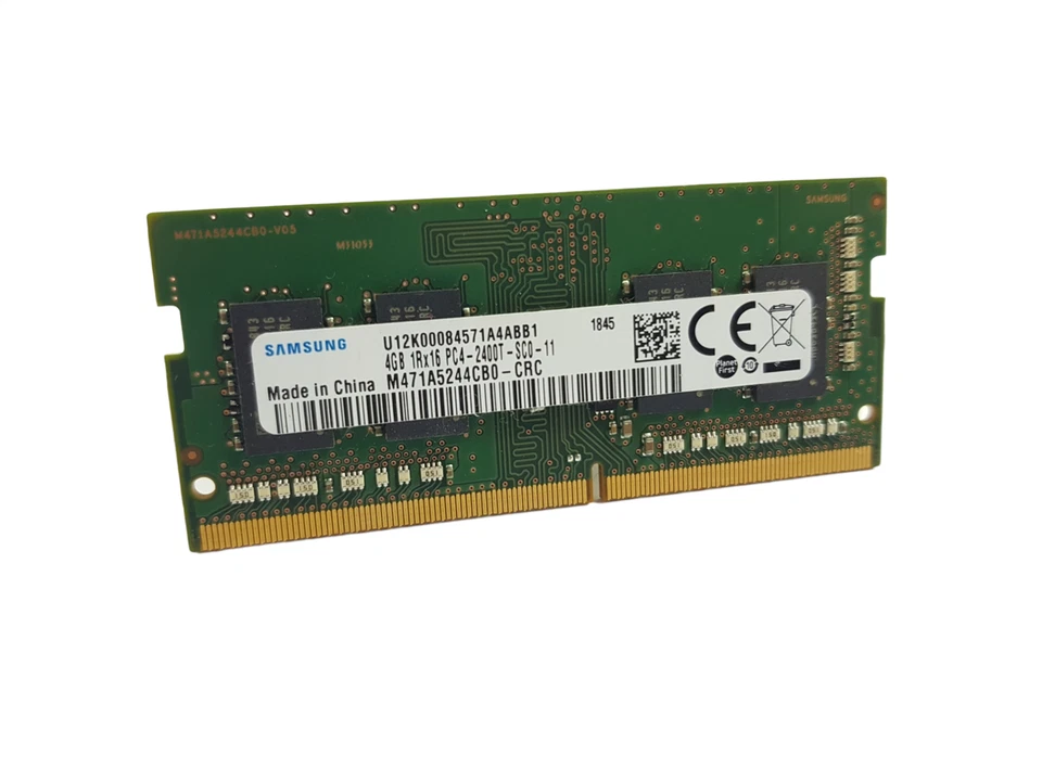 Samsung M471A5244CB0-CRC 4GB PC4-19200 DDR4-2400 Laptop RAM - Image 1 of 1