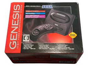 SEGA Genesis Mini 2 Game Console 60 Classic Bonus Games MK-16300 w/Box #179