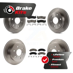 Front Rear Disc Brake Rotors And Ceramic Pads Kit For 2003-2005 GMC Savana 2500 - Picture 1 of 1